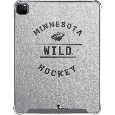 NHL Minnesota Wild Black Text iPad Cases