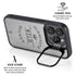 NHL Minnesota Wild Black Text iPhone 14 Pro Kickstand Case