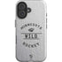 NHL Minnesota Wild Black Text iPhone 16 Impact Case