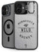 NHL Minnesota Wild Black Text iPhone 16 Plus Kickstand Case