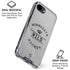 NHL Minnesota Wild Black Text iPhone 16e Clear Case