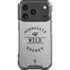 NHL Minnesota Wild Black Text iPhone 18 Pro Clear Case