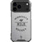 NHL Minnesota Wild Black Text iPhone 18 Pro Max Clear Case