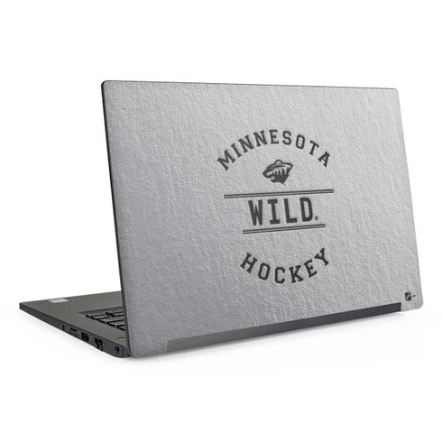 NHL Minnesota Wild Black Text Dell Latitude Skin
