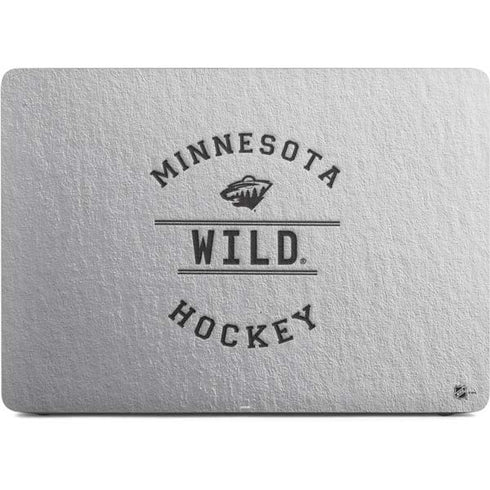 NHL Minnesota Wild Black Text Apple MacBook Air Skin