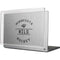 NHL Minnesota Wild Black Text MacBook Cases