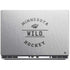 NHL Minnesota Wild Black Text Dell Precision Skin