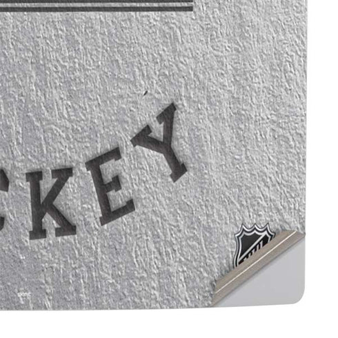 NHL Minnesota Wild Black Text PS5 Pro Console Skin