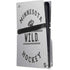 NHL Minnesota Wild Black Text PS5 Pro Disk Console Skin