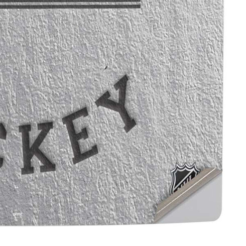 NHL Minnesota Wild Black Text PS5 Slim Digital Edition Console Skin