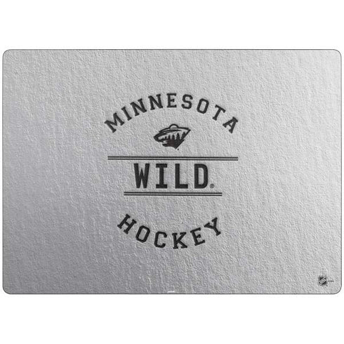 NHL Minnesota Wild Black Text Surface Laptop 7 15in Skin