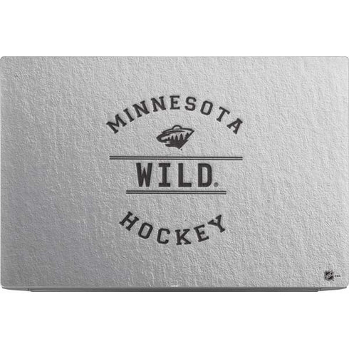 NHL Minnesota Wild Black Text Dell XPS Skin