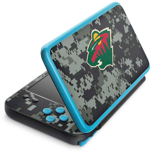 NHL Minnesota Wild Camo Nintendo Skins