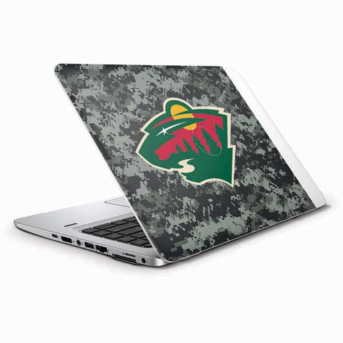 NHL Minnesota Wild Camo HP Elitebook Skin