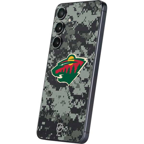 NHL Minnesota Wild Camo Galaxy A16 5G Skin
