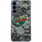 NHL Minnesota Wild Camo Galaxy A35 5G Clear Case