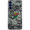 NHL Minnesota Wild Camo Galaxy A55 5G Clear Case