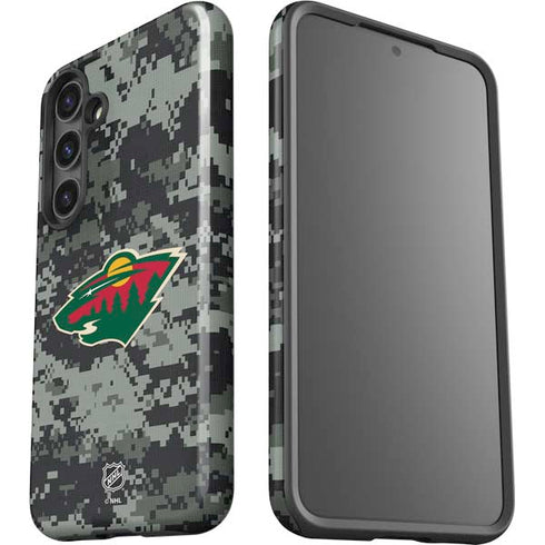 NHL Minnesota Wild Camo Galaxy S25 Plus Impact Case