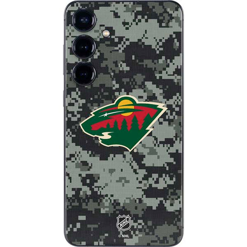 NHL Minnesota Wild Camo Galaxy S24 Plus Skin