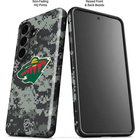 NHL Minnesota Wild Camo Galaxy S26 Impact Case