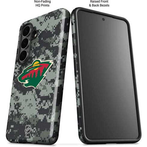 NHL Minnesota Wild Camo Galaxy S26 Plus Impact Case