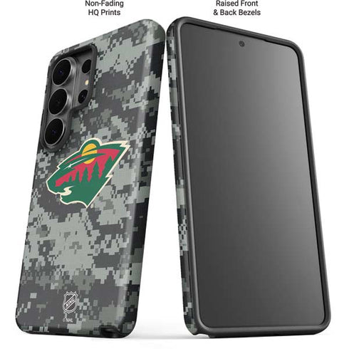 NHL Minnesota Wild Camo Galaxy S26 Ultra Impact Case