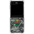 NHL Minnesota Wild Camo Galaxy Z Flip6 Clear Case