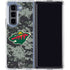 NHL Minnesota Wild Camo Galaxy Z Fold5 5G Clear Case