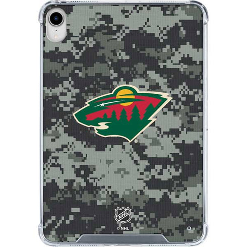 NHL Minnesota Wild Camo iPad 11th Gen (2025) Clear Case