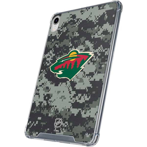NHL Minnesota Wild Camo iPad 11th Gen (2025) Clear Case