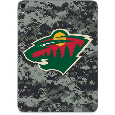 NHL Minnesota Wild Camo Apple iPad Pro Skin