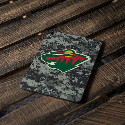 NHL Minnesota Wild Camo Apple iPad Pro Skin