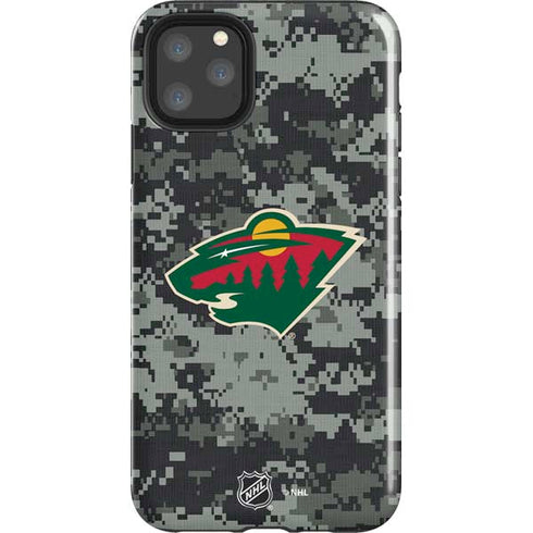 NHL Minnesota Wild Camo iPhone Cases