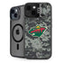 NHL Minnesota Wild Camo iPhone 15 Plus Kickstand Case