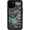NHL Minnesota Wild Camo iPhone 15 Plus Waterproof Case