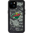 NHL Minnesota Wild Camo iPhone 15 Plus Waterproof Case