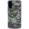 NHL Minnesota Wild Camo iPhone 16 Clear Case