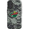 NHL Minnesota Wild Camo iPhone 16 Plus Impact Case