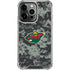 NHL Minnesota Wild Camo iPhone 16 Pro Clear Case