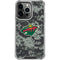 NHL Minnesota Wild Camo iPhone 16 Pro Max Clear Case