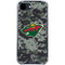 NHL Minnesota Wild Camo iPhone 16e Clear Case