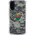 NHL Minnesota Wild Camo iPhone 17 Clear Case