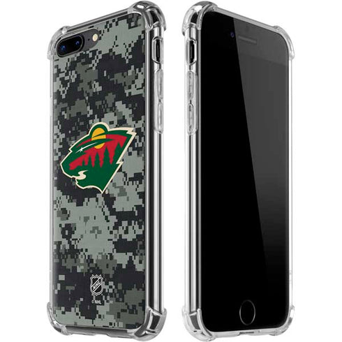 NHL Minnesota Wild Camo iPhone Cases