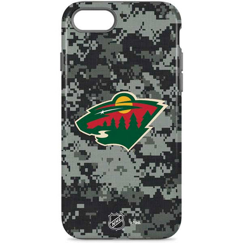 NHL Minnesota Wild Camo iPhone Cases