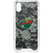 NHL Minnesota Wild Camo iPhone XS Clear Case