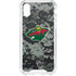 NHL Minnesota Wild Camo iPhone XS Clear Case