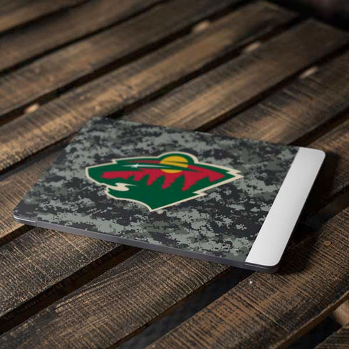 NHL Minnesota Wild Camo Apple MacBook Air Skin