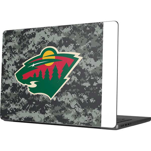 NHL Minnesota Wild Camo Apple MacBook Pro 14-inch Skin