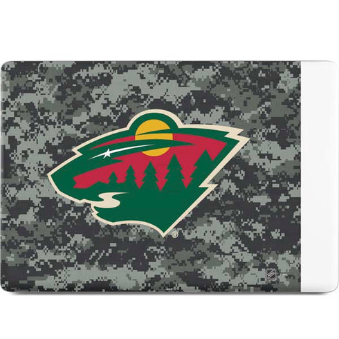NHL Minnesota Wild Camo MacBook Skins