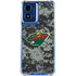 NHL Minnesota Wild Camo Moto G 5G (2024) Clear Case